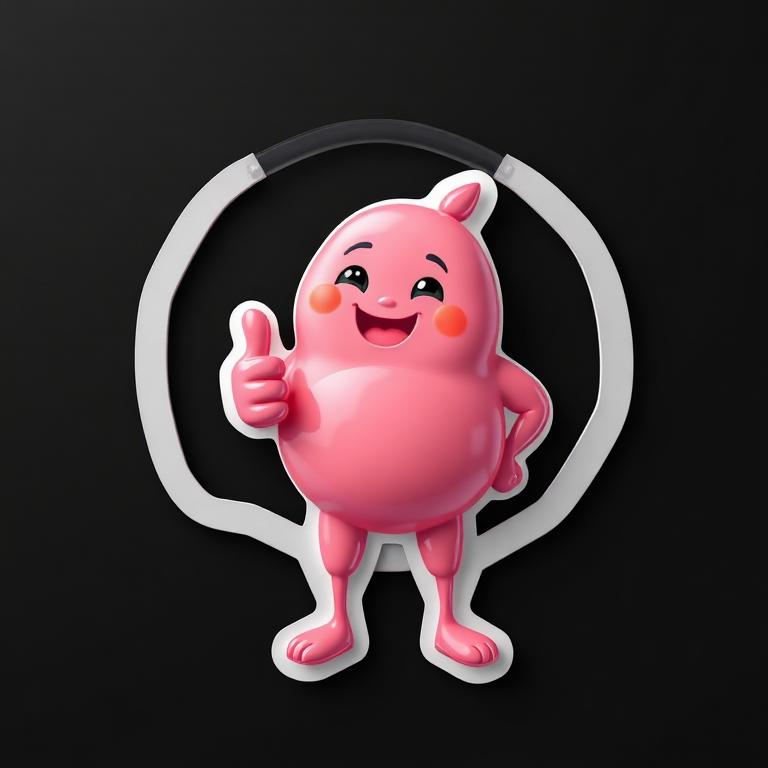 3D sticker example
