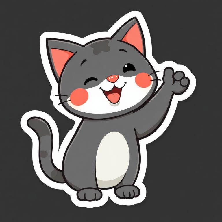 Animated Vector sticker example